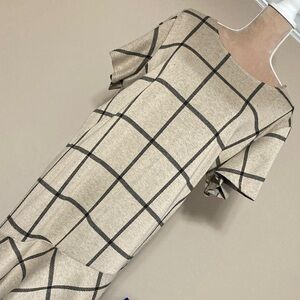 ⭐️⭐️ Ultra Teeze Plaid Short Sleeve Dress - size 2X